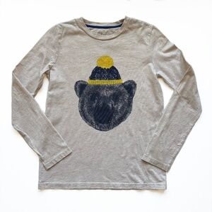 Mini Boden Bear Shirt